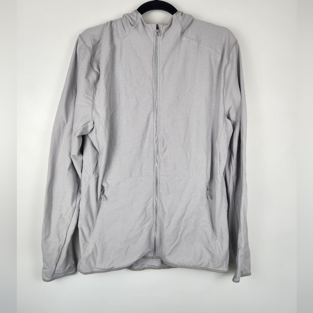 Lululemon Surge Warm Full-Zip Hoodie - Heathered Grey - Size L​
